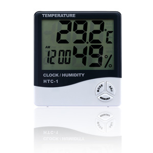 Tecnología avanzada de termohigrómetro Termómetro digital inteligente Higrómetro Pantalla táctil Pantalla de humedad Hecho ABS OEM ODM - Product Image 3