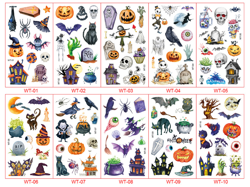 WT 01-10 (10 sheets)