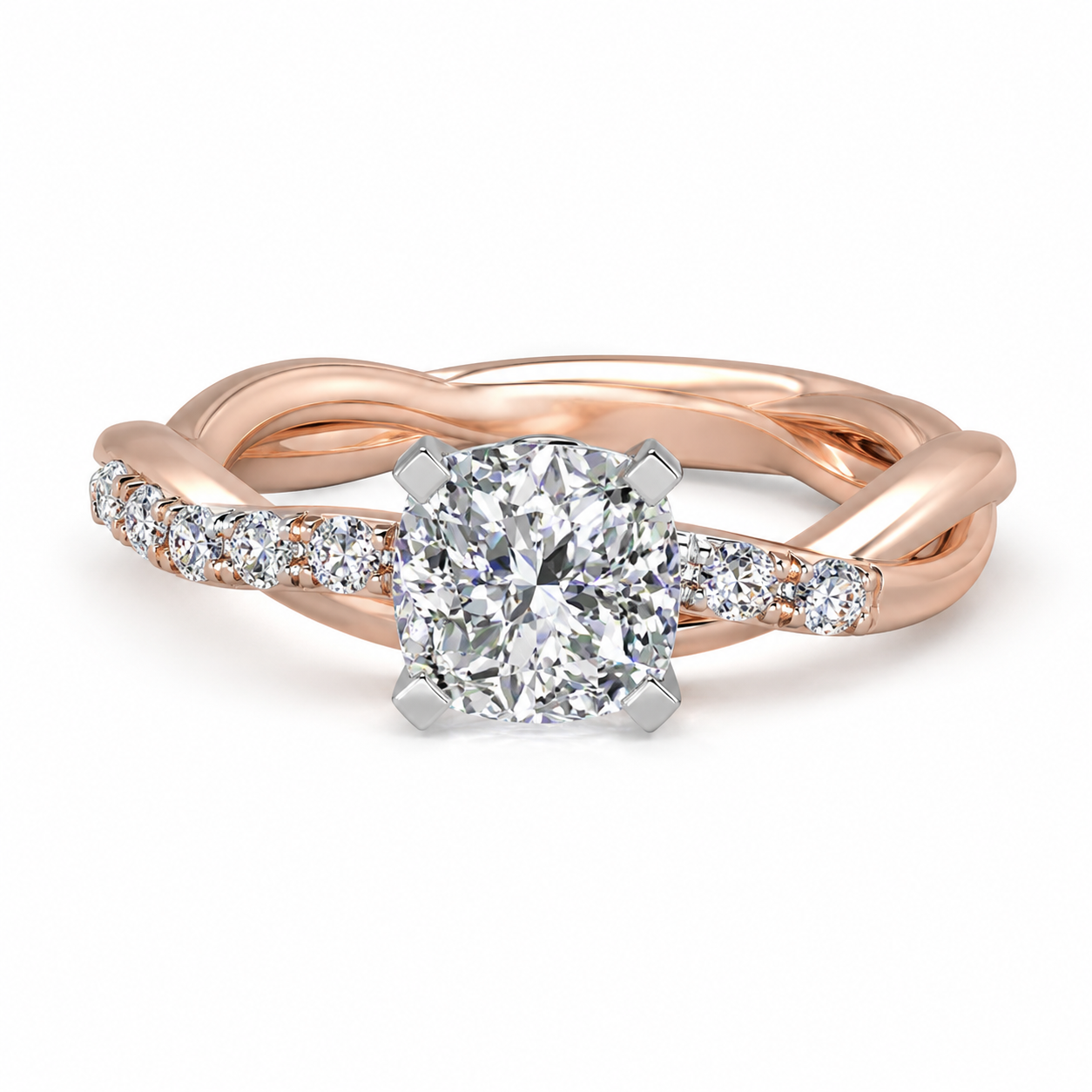 Rose gold two-color