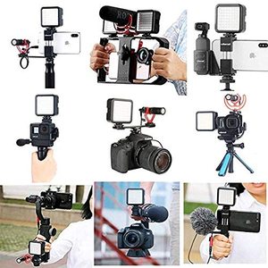 2AA Battery Mini DSLR Night Photographic Fill Lighting 1/4 Mounting <strong>High</strong> Power Panel 49 LED Video <strong>Light</strong> for Smartphone Camera - Product Image 6