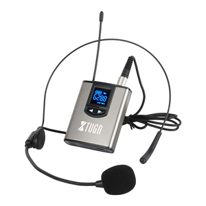 高wuality隐藏式便携式迷你无线uhf麦克风直播电话lavalier mic 6.35毫米接口面试麦克风系统 - Product Image 2