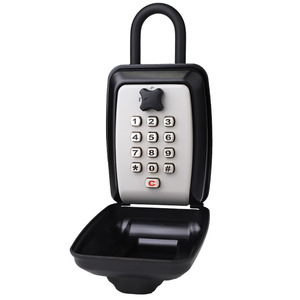 3 haneli kombinasyon Lockbox taşınabilir duvara monte ve asılı anahtar ev tuşları için güvenli kilit kutusu - Product Image 2