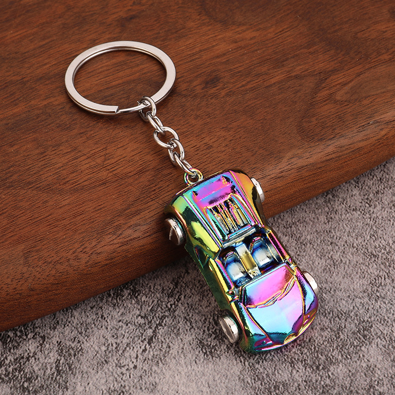 Rainbow Gold Sports Car