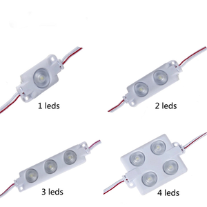 DC12V โคมไฟ LED สองดวงขนาด0.48วัตต์ LED โมดูล160องศา5050 SMD โมดูล LED สีขาวเย็นแบบป้าย - Product Image 5