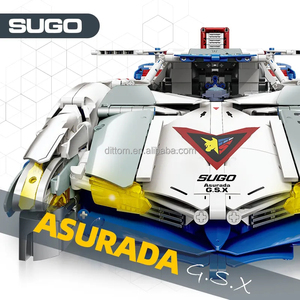 2024新しいサイバーフォーミュラAsuradaGsxレーシングカーモデルビルディングブロックセットRCレーシングカーレンガおもちゃ - Product Image 3