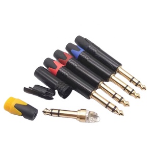 Gold Plated 6.35mm <strong>1</strong>/<strong>4</strong>&quot; Male <strong>Mono</strong> <strong>Plug</strong> to <strong>RCA</strong> <strong>Female</strong> 6.5mm 6.35 Jack Audio Stereo Adapter Connector <strong>Plug</strong> Converter Sound Mixer - Product Image 4
