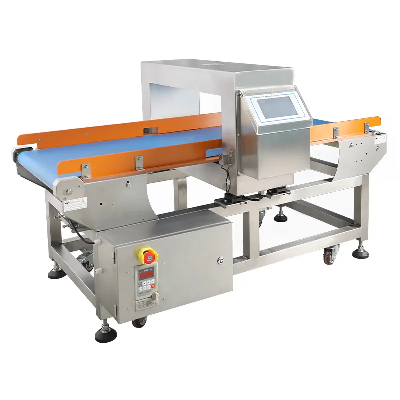 Fábrica Hot Sale Food Machine Fase Rastreamento Equipamento Detecção Detector De Metais para Linha De Produção De Alimentos