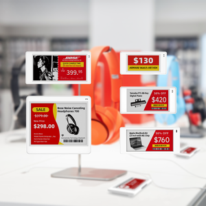 MinewTag ESL Supermarkt lösung Epaper Eink Digital Preis schilder BLE Electronic Shelf Label für Supermarkt Electron Store