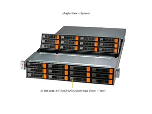 SuperServer SSG-521E-E1CR24L Intel Xeon Silver 4514Y ECC DDR5 4400 RDIMM 16Gb 2TB Hard Super Micro Storage Rack per Server Stock - Product Image 4