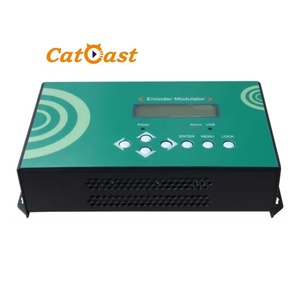Codificador portátil H.264 con puerto USB DVB-C, Modulador de salida de RF, DVB-T, ATSC, ISDBT