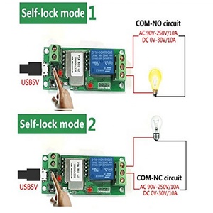 DC 5V 433Mhz Sonoff WiFi Wireless Smart Switch Relais Modul Für Smart Home Für Android App Control Selbst-lock TOP - Product Image 5