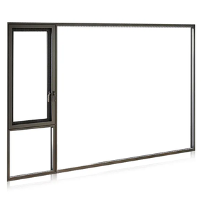 Ventana basculante de aluminio ultrafina simple y moderna con mosquitera - Product Image 5