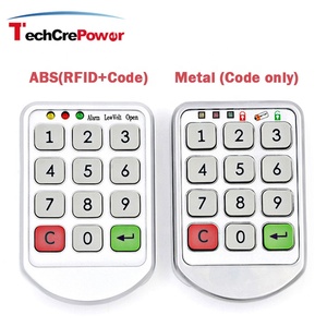 Keyless elektronische digitale passwort tastatur anzahl umkleideraum kunststoff 4 ziffern locker lock - Product Image 2