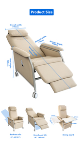 उच्च गुणवत्ता वाले रक्त ड्राइंग संग्रह दान कुर्सी रोगी रक्त डायलिसिस रिक्लियर कुर्सी - Product Image 6
