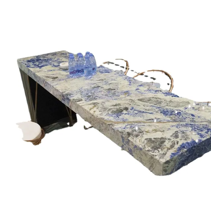 JYS Natual Brazil blue stone bolivia blue quarzite piano di lavoro tavolo piastrelle