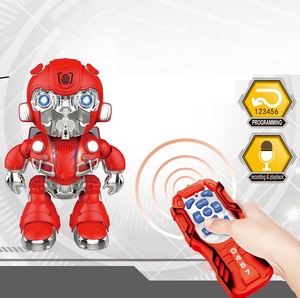 Smart Recording Touch Programmierung Space Dance Robot Elektronisches Laufspiel zeug mit Musik licht für Kinder Robot De Juguetes - Product Image 1