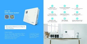HEYI-sistema de alarma H3 para casa, sistema de seguridad antirrobo, 2G, 4G, GSM, SMS, con protocolos CID, gran oferta - Product Image 4