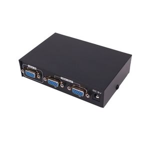 Precio de fábrica Vga Splitter 200MHz Distribuidor de video de 2 puertos Vga Splitter Una entrada y dos salidas Hd Video Splitter