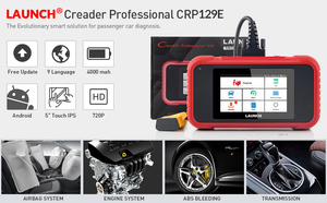 Launch-herramienta de diagnóstico profesional Obd2, escáner de máquina de versión completa con Software gratuito, Wifi, Eobd, Crp129E Launch 129x - Product Image 5