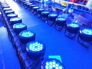 BOTAI 18x18W yüksek güç RGBW LED PAR ışık IP65 açık sahne ve DJ festivali aydınlatma DMX512 ve DMX kontrol modları için puan - Product Image 5