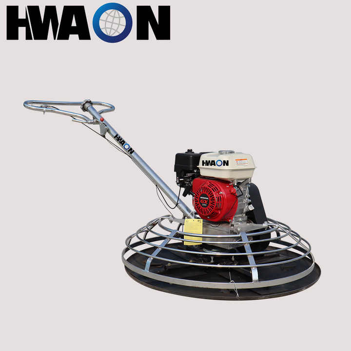 Hand-Held 220V Gasoline Powered Power Trowel Machine for Cement Floor Polishing Essential for Concrete Construction