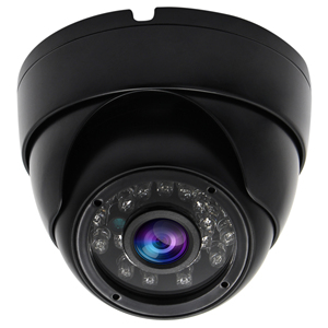 CMOS OV7725迷你红外LED 0.3MP usb摄像头模块，带铝制圆顶外壳 - Product Image 1