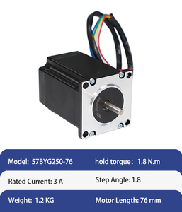Emtech lai NEMA 23 57mm 2nm 2-giai đoạn 4-Lead DC không chổi than động cơ bước và điều khiển Kit cho Máy Thở - Product Image 2