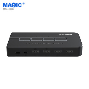 4k 60HZ自动Hdmi Usb Kvm开关4x1 Hdmi 2.0视频开关选择器4进1出HDMI KVM开关4端口，带桌面控制