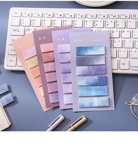<strong>New</strong> Fashion Customized Unique Sticky Notes Rectangular Size Printed Colored Office Sticky Note Tabs Set for <strong>Writing</strong> - Product Image 5