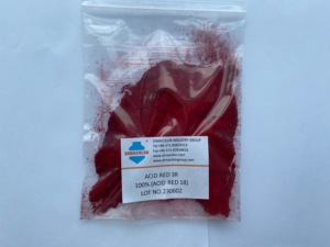 Yün kağıt tekstil boyaları karışık malzemeler endüstriyel üretim için karmoisine kırmızı B asit kırmızı B 100% (asit kırmızı 18) - Product Image 2