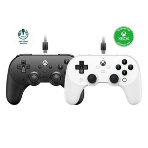 คอนโทรลเลอร์เกมแบบมีสาย 8BitDo Pro 2 ที่ได้รับใบอนุญาตอย่างเป็นทางการพร้อมจอยสติ๊กเอฟเฟกต์ฮอลล์สําหรับ Xbox Series X / S / Xbox One / PC Gamepad
