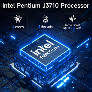 Intel PentiumプロセッサJ3710 2Mキャッシュ最大2.64 GHzデュアルSSD DDR3 8GB 512GB学生用ラップトップPCノートブックコンピュータ - Product Image 2