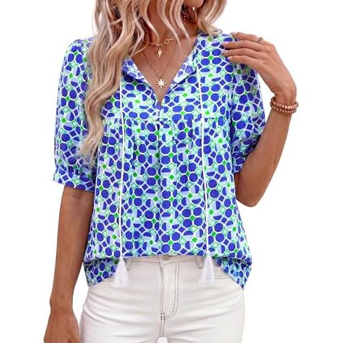 Floral Bleu Vert