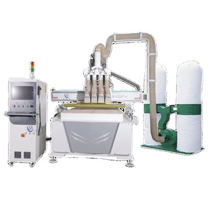 UBO CNC маршрутизатор 1325 1530 3-осевой деревообрабатывающий станок пневматический четыре обрабатывающий станок, используемый для акрилового МДФ, Заводская Продажа - Product Image 5