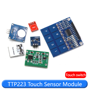 TTP223タッチセンサーモジュール容量性インチングシングルボタンタッチスイッチモジュール - Product Image 5