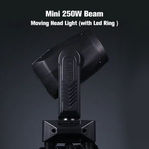 Joyfirst <strong>Beam</strong> 8R 250W Sharpy Super Bulb <strong>Beam</strong> Spot DJ Disco Light <strong>Moving</strong> <strong>Head</strong> Sharpy Stage Light With LED Ring Strip - Product Image 4