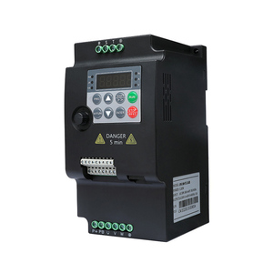 Convertidor de frecuencia vectorial VFD mini inversor de frecuencia monofásico 220V trifásico 380V 750W-5.5KW controlador de velocidad del motor - Product Image 1