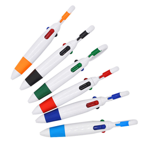 定制徽标4合1多色笔，带登山扣多色笔迷你四色笔，用于促销 - Product Image 6