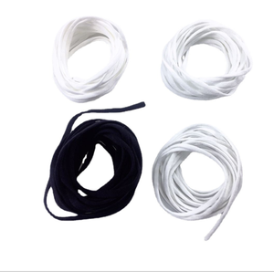 面罩用圆形或扁平织带松紧带耳环 - Product Image 3