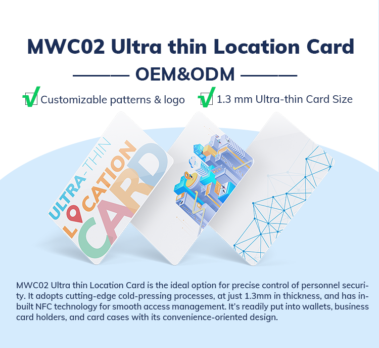 MWC02 Ultra Thin Location Card