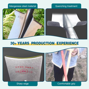 50mn Thép Ngoài Trời Xẻng Nông Nghiệp Dụng Cụ Cầm Tay Sắt Spades Thép Carbon Vườn Xẻng Với Tay Cầm Bằng Gỗ - Product Image 3