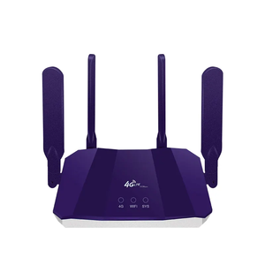 R8B Portable 300M 4G LTE R8B Router 4 Antennas RJ45 Ports 2.4G Wi-Fi Hotspot Firewall WEP <strong>Encryption</strong> SOHO Unlocked Any SIM Card - Product Image 2