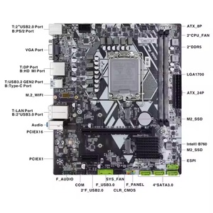 Lga 1700 13 Xh610 b760 האם לוחות אם לוחות