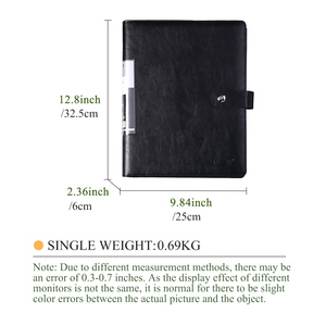 Bán buôn padfolios da A4 tài liệu thư mục clipboard biểu tượng tùy chỉnh cuốn sách bìa cho Bảo Trì Xe đăng nhập cuốn sách danh mục đầu tư thư mục - Product Image 3
