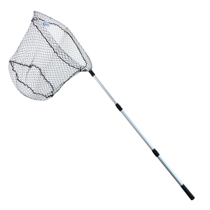 Portum Rete Length 200Cm <strong>Round</strong> Polyester Fiber+Al D Shape Oxide Original Steel Frame Floating Landing <strong>Net</strong> - Product Image 5
