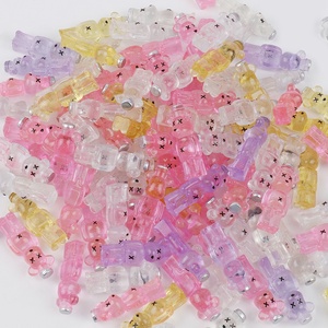 Mô phỏng thực phẩm chơi uống chai cửa hàng tiện lợi chai nhỏ bạo lực gấu tự làm đồ trang sức điện thoại trường hợp phụ kiện trang trí - Product Image 2