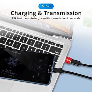 อะแดปเตอร์เชื่อมต่อ OTG USB Type C ตัวเมียกับ USB 3.0อะแดปเตอร์ซิงค์ข้อมูลการชาร์จตัวผู้ - Product Image 4