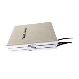 Impresión de cuaderno desechable personalizado con logotipo con material de lino de alta calidad - Product Image 1