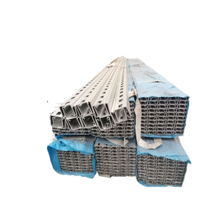 Soğuk rulo şekillendirilmiş galvanizli C kanal çelik u-şekil desen sınıfı ASTM/ASIS standart delikli yapı - Product Image 1