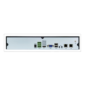 Grabadora de vídeo en red CCTV 1U 36CH 4K 8MP NVR sin PoE con entrada de Audio y salida de Audio compatible con micrófono y altavoz externo